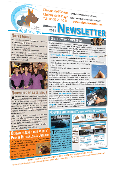 Newsletter - Automne 2011