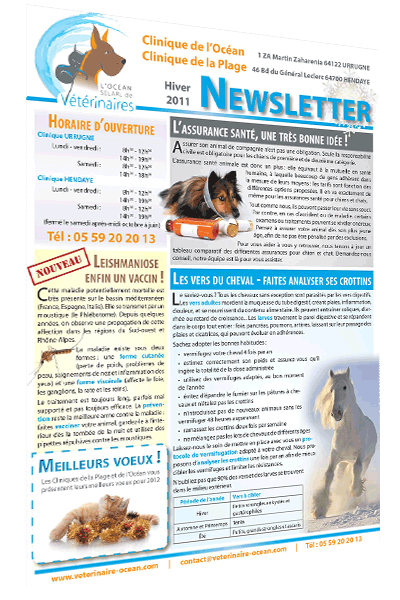 Newsletter - Hiver 2011-12